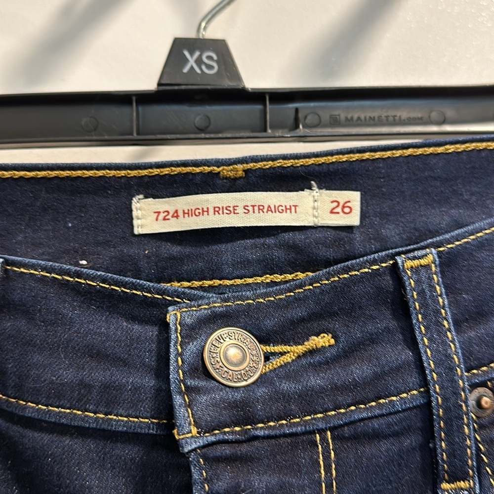 Levi's 724 High Rise Straight - Picture 2 of 3